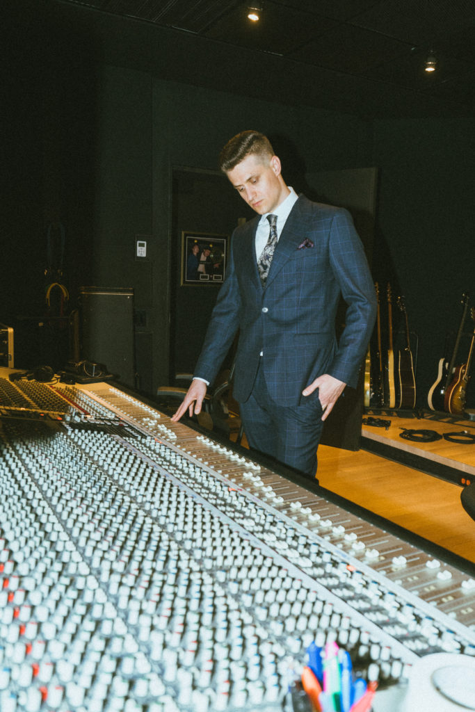 Anthony Dolhai at the console